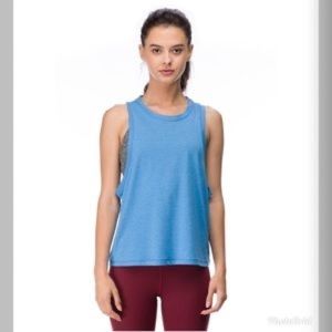 New IAB MFG Blue MuscleTank Sz 6 small